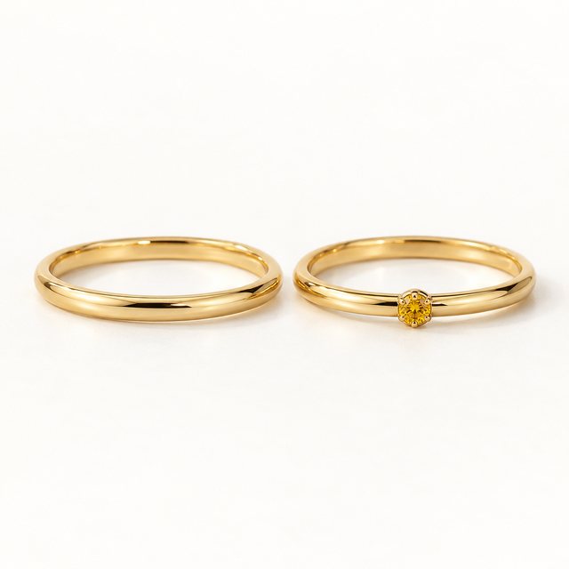 叠金戒 Stacked Gold